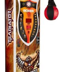 Machine à coups de poings boxer Gladiateur-blanc